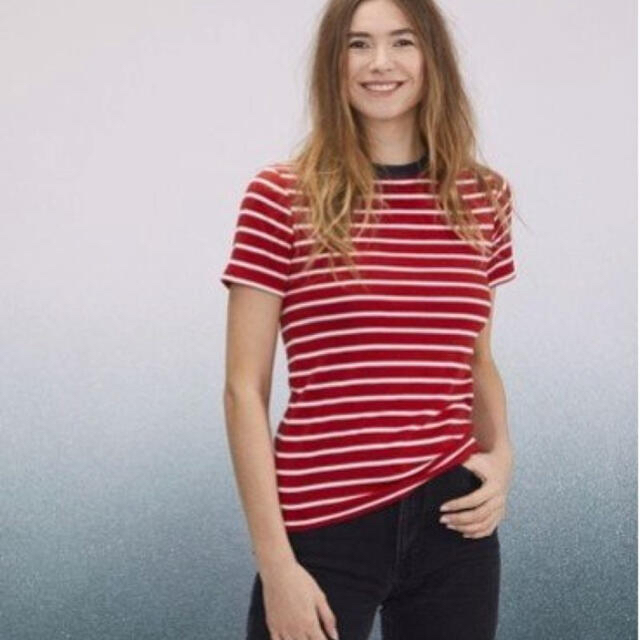 PETIT BATEAU(プチバトー)の新品 プチバトー マリニエール ロンT 箱入り XS レディースのトップス(カットソー(長袖/七分))の商品写真