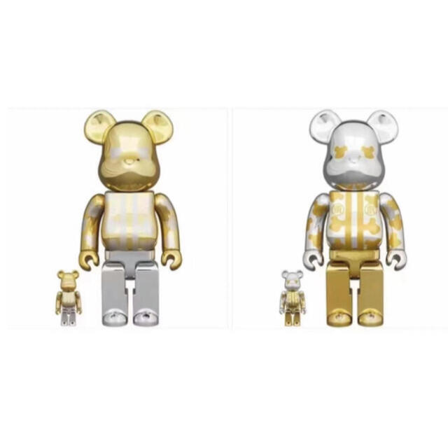 be@rbrick はっぴ東京　金メッキ銀メッキ　100%&400% セット