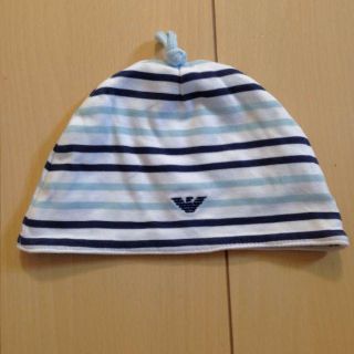 アルマーニジーンズ(ARMANI JEANS)の新品☆アルマーニ ベビー☆男の子 帽子(帽子)