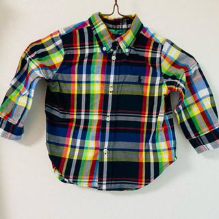 ラルフローレン(Ralph Lauren)のラルフローレン　シャツ　90 デニムセット(ブラウス)