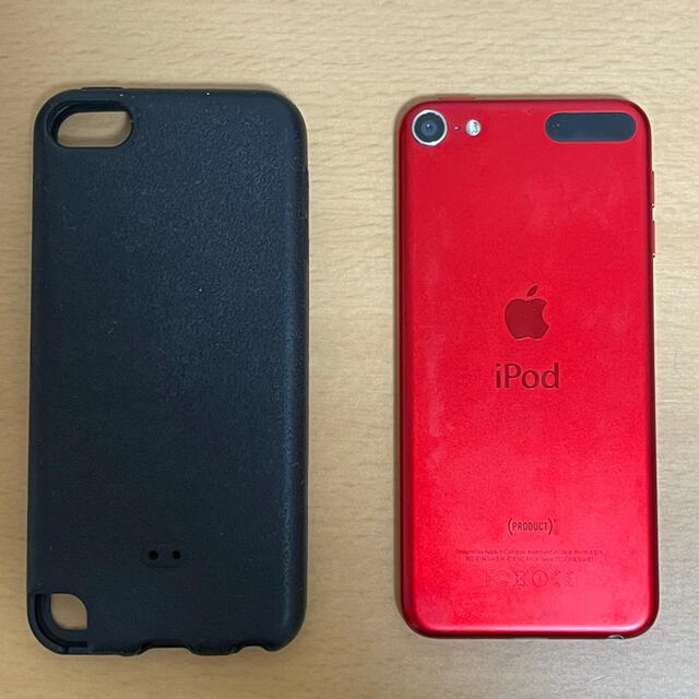 Apple(アップル)のiPod touch RED A1574 第6世代 128GB レッド  スマホ/家電/カメラのオーディオ機器(ポータブルプレーヤー)の商品写真