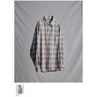 スティーブンアラン(steven alan)のVIRGIN WOOL CHECK SHIRT LIDNM lidnm リドム(シャツ)