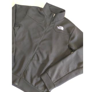 ザノースフェイス(THE NORTH FACE)のノースフェイス 150 男の子 ジャンパー スウェットブルゾン 男女兼用可 黒(ジャケット/上着)