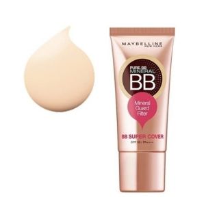 メイベリン(MAYBELLINE)のメイベリン BBクリーム ピュアミネラル スーパーカバー ナチュラルベージュ(BBクリーム)