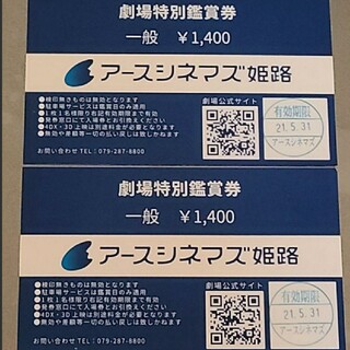 アースシネマズ姫路 劇場特別鑑賞券 2枚の通販 by kimippon's shop ...