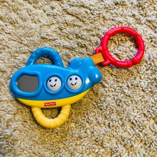 フィッシャープライス(Fisher-Price)の飛行機型おもちゃ＆歯固め【フィッシャープライス】(知育玩具)