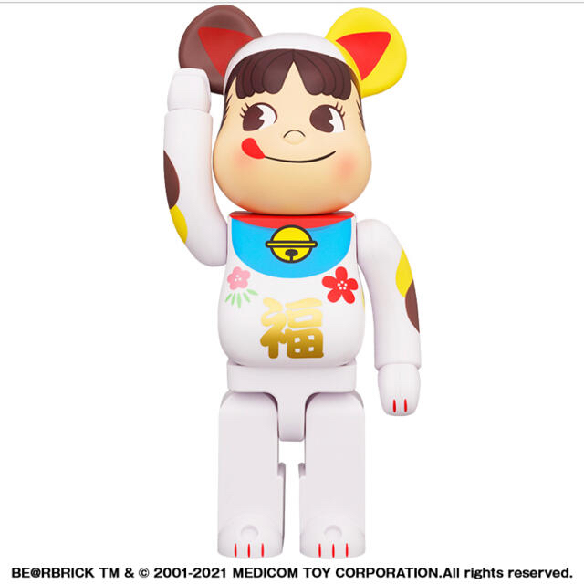 2022年激安 MEDICOM TOY - BE@RBRICK ベアブリック 招き猫 1000% ペコ