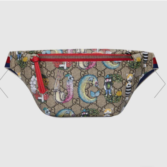 通常便なら送料無料 GUCCI ×ヒグチユウコ コラボ ウエストバッグ