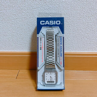 カシオ(CASIO)のカシオ腕時計 スタンダード AQ-230A-7BMQYJF シルバー(腕時計(デジタル))