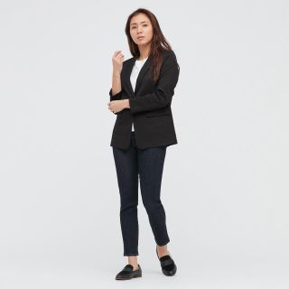 ユニクロ(UNIQLO)のUNIQLO🎀UVカットジャージージャケット(テーラードジャケット)