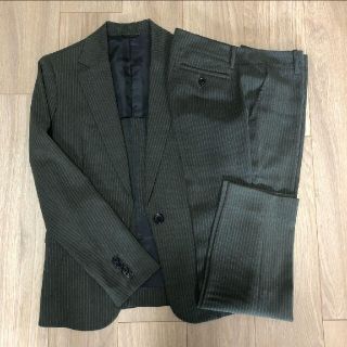 スーツカンパニー(THE SUIT COMPANY)のスーツカンパニー グレーストライプ パンツスーツ(スーツ)