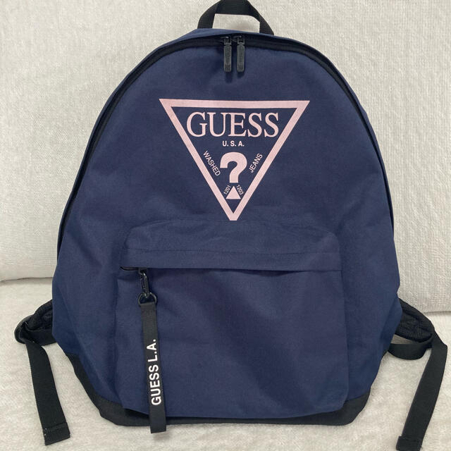 GUESS - GUESS ゲス ビッグロゴ リュック バックパックの通販 by ♡Nao ...