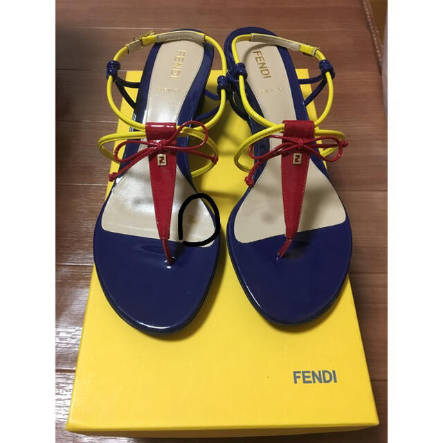 FENDI ミュールサンダルローヒール