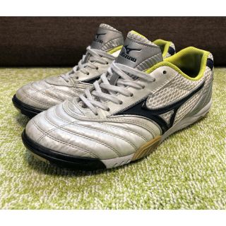 ミズノ(MIZUNO)のミズノ フットサルシューズ ランサメントウェーブ カンガルーレザー 24.5cm(シューズ)