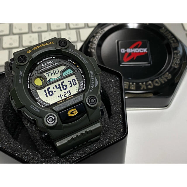 デカG/G-SHOCK/G-7900/ミリタリー/アーミーグリーン/箱付