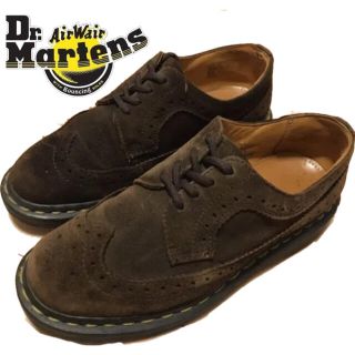 ドクターマーチン(Dr.Martens)の英国製　DR.MARTENS ドクターマーチン　茶色　UK5 (ブーツ)