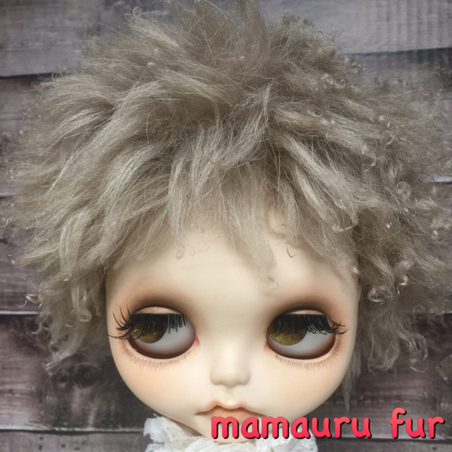 blythe _w-292グレージュ✨トスカナラムフルスキンウィッグ