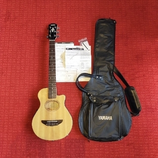 ヤマハ(ヤマハ)のヤマハ ミニエレアコ APXT-1NA ケース付　ナイロン弦(アコースティックギター)