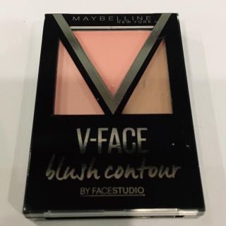 メイベリン(MAYBELLINE)の【新品未使用】メイベリン フェイスステュディオ Vフェイス ブラッシュ PK-1(チーク)