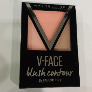 メイベリン(MAYBELLINE)の【新品未使用】メイベリン フェイスステュディオ Vフェイス ブラッシュ PK-2(フェイスパウダー)