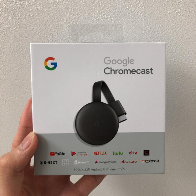 Google(グーグル)のGoogle Chromecast スマホ/家電/カメラのテレビ/映像機器(その他)の商品写真