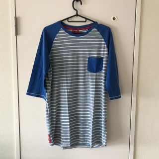 オニツカタイガー(Onitsuka Tiger)のOnitsuka Tiger メンズ　5部丈Tシャツ(Tシャツ/カットソー(半袖/袖なし))