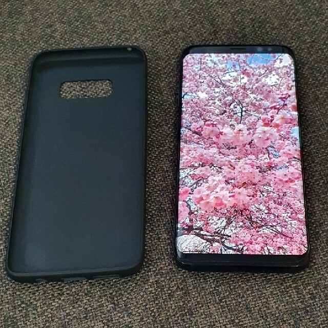 Galaxy S8 海外版 黒 Black 付属品AKGイヤホン他