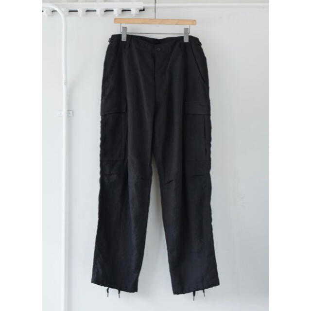 売れ筋】 COMOLI - COMOLI 21ss リネン B.D.U パンツ size2 ワーク