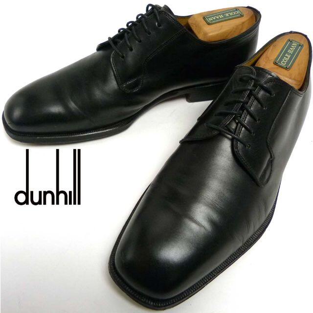 イタリア製 ダンヒル DUNHILL プレーントゥシューズ25.5-26cm