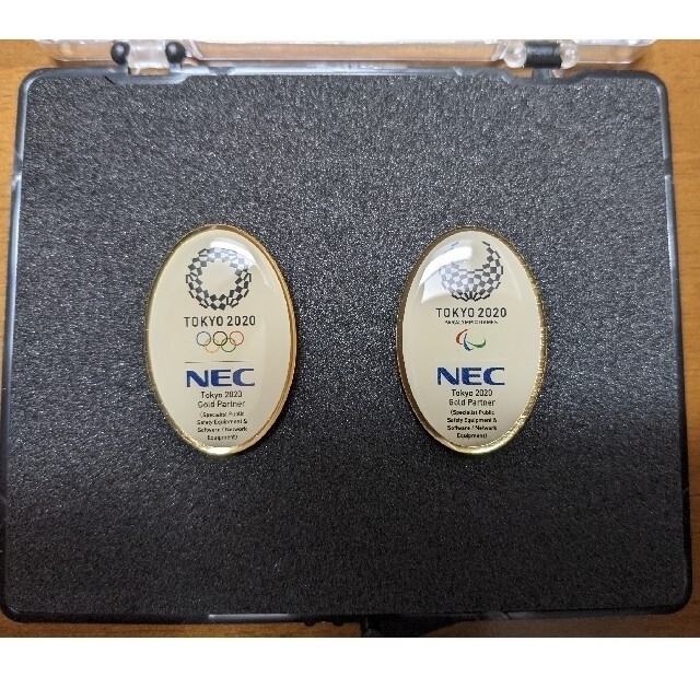 NEC - 【新品・非売品】NEC東京2020オリンピック記念ピンバッジ NEC - 【新品・非売品】NEC東京2020オリンピック記念ピンバッジ