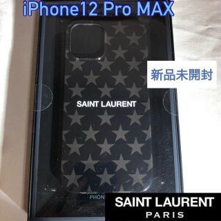 サンローラン(Saint Laurent)の【限定品】サンローラン iPhone12 Pro MAX ケース(iPhoneケース)