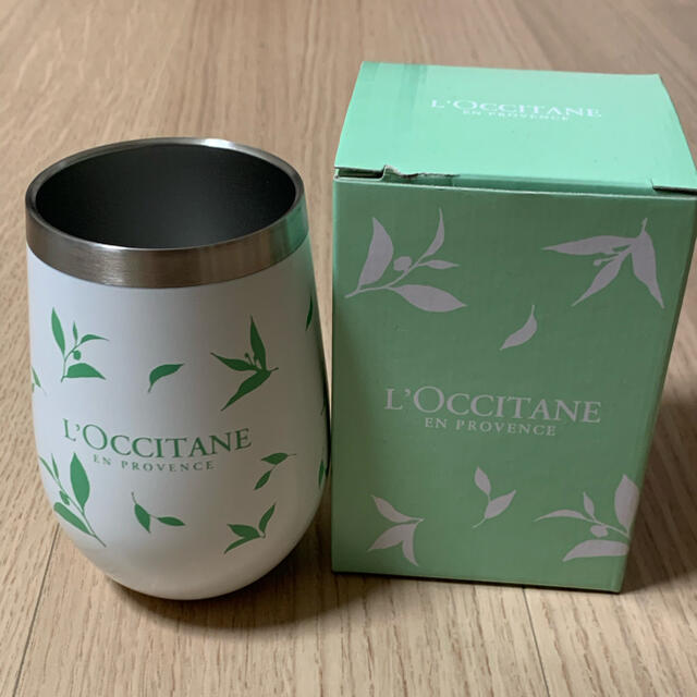 L'OCCITANE(ロクシタン)のロクシタン　グリーンティーステンレスタンブラー インテリア/住まい/日用品のキッチン/食器(タンブラー)の商品写真