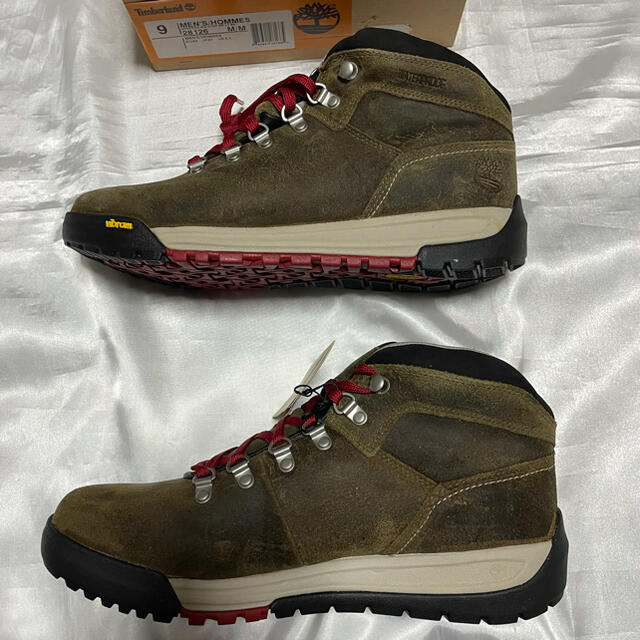 Timberland(ティンバーランド)のティンバーランド vibram ブーツ　キャンプ　登山　ワークブーツ　 メンズの靴/シューズ(ブーツ)の商品写真