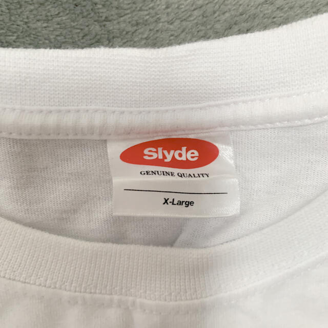 Slyde  XLサイズ　転写プリントロングTシャツ メンズのトップス(Tシャツ/カットソー(七分/長袖))の商品写真