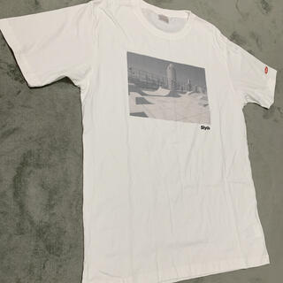 Slyde  XLサイズ　転写プリントTシャツ(Tシャツ/カットソー(半袖/袖なし))