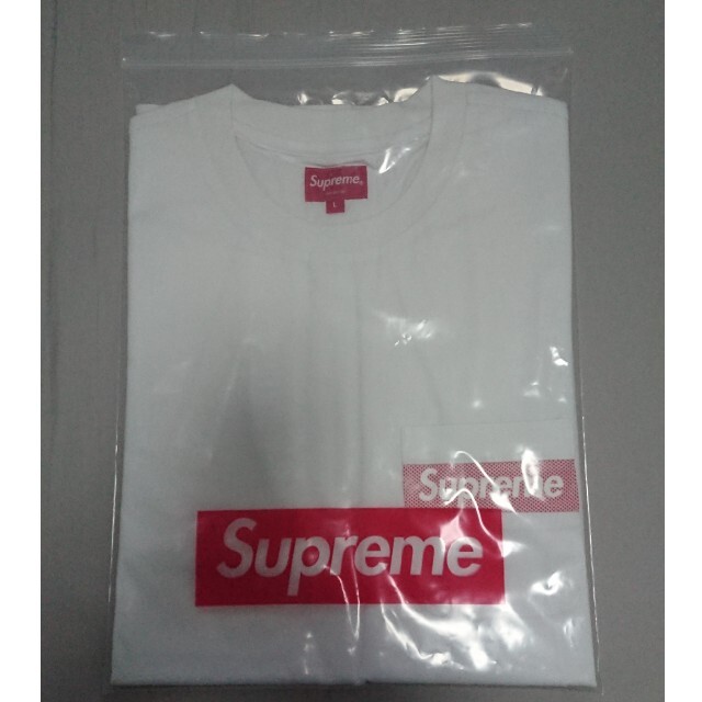売れ筋がひ新作！ Supreme - Supreme Mesh Stripe Pocket Tシャツ Tシャツ/カットソー(半袖/袖なし)