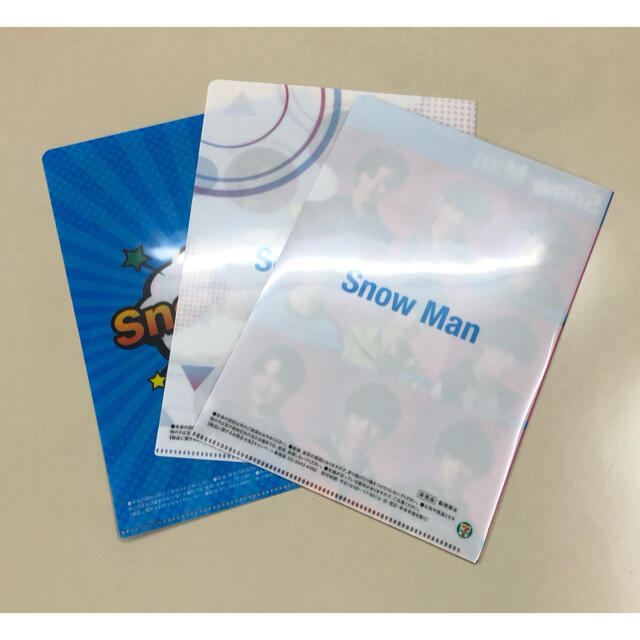 Johnny's(ジャニーズ)のSnow Man ミニクリアファイル 計3枚 エンタメ/ホビーのタレントグッズ(アイドルグッズ)の商品写真