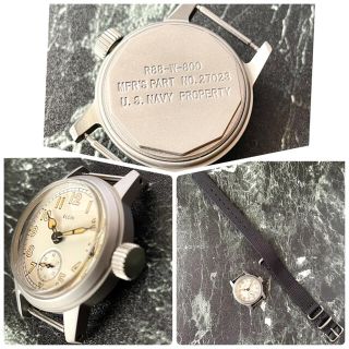 ELGIN - 極美品 ELGIN/エルジン/アンティーク/ミリタリー/軍/腕時計