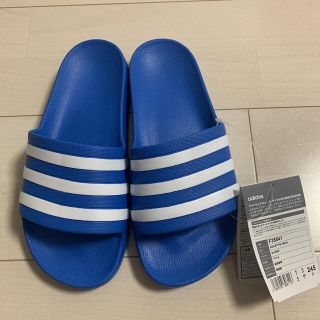 アディダス(adidas)のアディダス サンダル　新品未使用　24.5センチ　ブルー(サンダル)