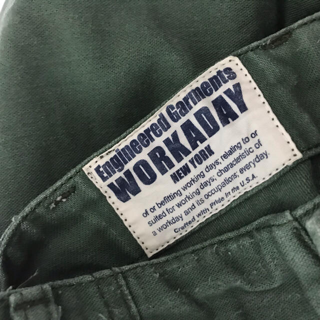 Engineered Garments(エンジニアードガーメンツ)のEG WORKADAY fatigue pants メンズのパンツ(ワークパンツ/カーゴパンツ)の商品写真