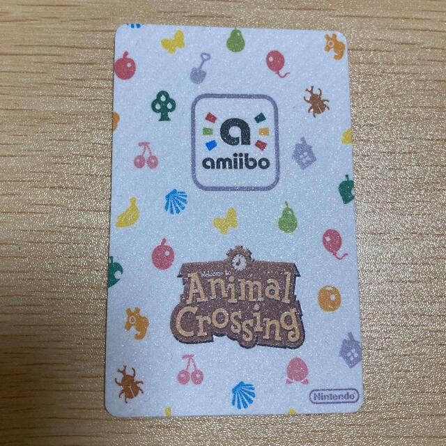 amiibo アミーボ　あつ森カード　ジュン エンタメ/ホビーのアニメグッズ(カード)の商品写真