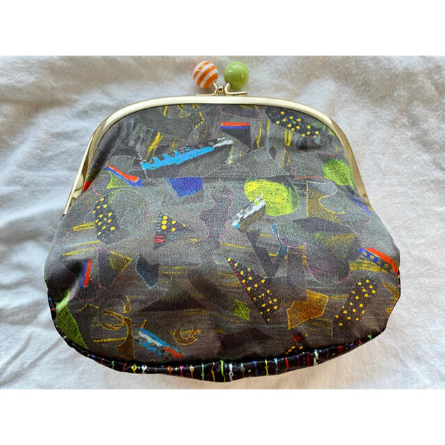 Miutt チェーン＆リボン付きシルクポシェット レディースのバッグ(ショルダーバッグ)の商品写真