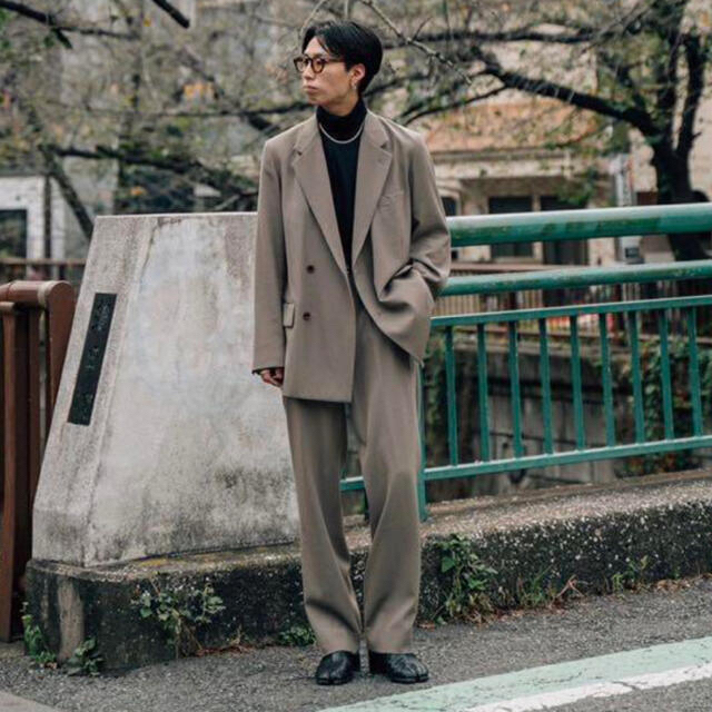 AURALEE WOOL MAX GABARDINE 19AW セットアップ