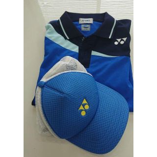 ヨネックス(YONEX)の2点ｾｯﾄ!!テニスウェア/帽子(ポロシャツ)