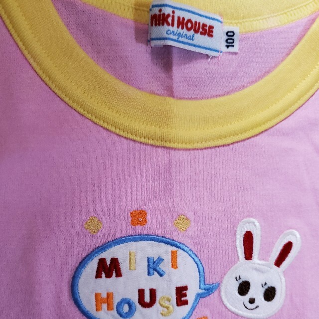 mikihouse(ミキハウス)のミキハウス　タンクトップ　100 キッズ/ベビー/マタニティのキッズ服女の子用(90cm~)(Tシャツ/カットソー)の商品写真