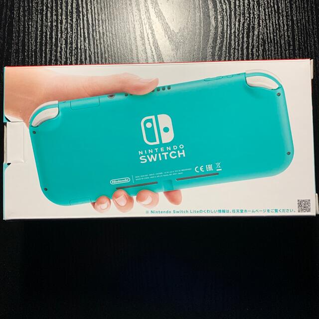 Nintendo Switch(ニンテンドースイッチ)のNintendo Switch Liteターコイズ エンタメ/ホビーのゲームソフト/ゲーム機本体(家庭用ゲーム機本体)の商品写真