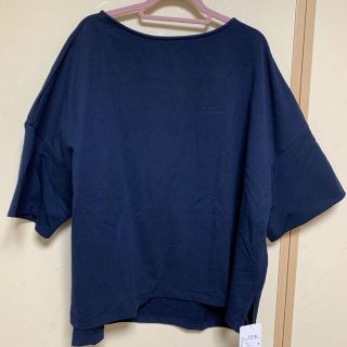  Tシャツ ボートネックBIGプルオーバー(Tシャツ(半袖/袖なし))