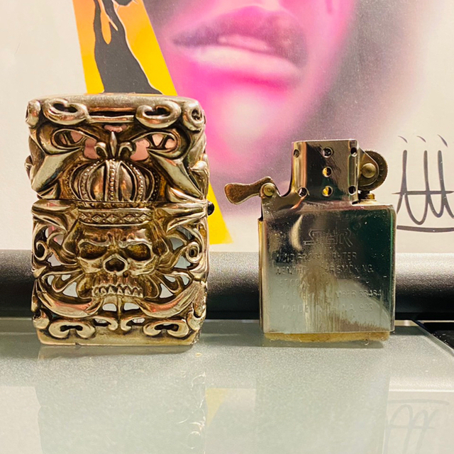 Chrome Hearts(クロムハーツ)の★まつりゅう様専用★ZIPPO／DEVIN メンズのファッション小物(タバコグッズ)の商品写真