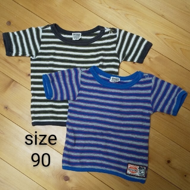 F.O.KIDS(エフオーキッズ)のTシャツ90   ２枚  F.O KIDS キッズ/ベビー/マタニティのキッズ服男の子用(90cm~)(Tシャツ/カットソー)の商品写真