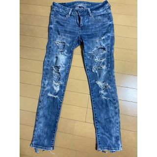 アメリカンイーグル(American Eagle)の【処分価格】アメリカンイーグル　ダメージデニム(デニム/ジーンズ)